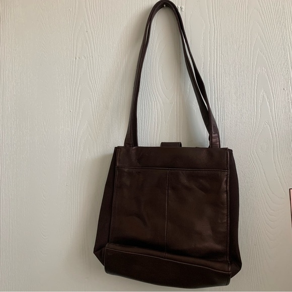 5for20 Nine West genuine leather black shoulder bag with retro Y2K phone holder - Picture 4 of 8